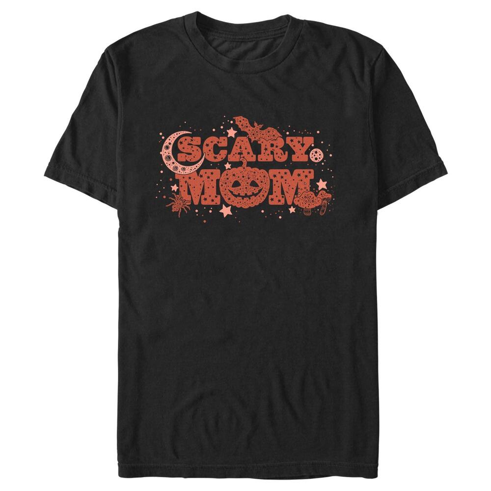 Mens Lost Gods Halloween Scary Mom Tshirt